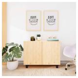 CODIN Set of 4 Wood Furniture Legs - Square Sofa Legs, Couch Leg - Brown Mid-Century Modern Replacement Legs for Armchair Recliner Coffee Table Dresser (3)