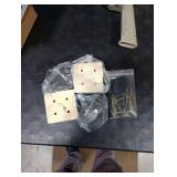 CODIN Set of 4 Wood Furniture Legs - Square Sofa Legs, Couch Leg - Brown Mid-Century Modern Replacement Legs for Armchair Recliner Coffee Table Dresser (3)