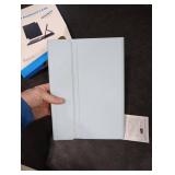 Keyboard Case for Samsung Galaxy Tab S10 FE / S10 Lite 10.9 Inches, S7/ S8/ S9/ S9 FE 11 Smart Backlit Case Keyboard with Pen Holder (Sky Blue)