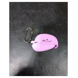 TUDIOW for New Bose Ultra Open Earbuds Case(2024), Silicone Shockproof Protective Cover for Bose Open Ear Wireless Earbuds Accessories with Carabiner (Purple)