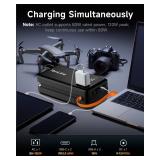 Portable Power Station 99.9Wh Power Bank for Camping Essentials Small Electric Mini Generator Large Lithium Battery with 110V AC Plug in Output 60W Type-C Laptop Home Backup Outdoor Emergency