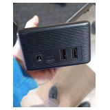 Portable Power Station 99.9Wh Power Bank for Camping Essentials Small Electric Mini Generator Large Lithium Battery with 110V AC Plug in Output 60W Type-C Laptop Home Backup Outdoor Emergency