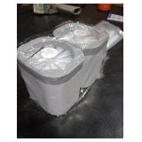 Holaloha Toilet Brush, 2 Pack Toilet Brush and Holder Set Bathroom Accessories, Toilet Bowl Brush and Holder for Bathroom, White