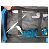 YOTINO Glass Cutting Tool Kit Includes Blue Grip Oil Feed Glass Cutter with 2 pliers, 3 Extra Replacement Head, Tungsten Scribe Engraving Pen, Screwdriver and Oil Dropper