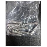 uxcell 10pcs 304 Stainless Steel Hex Socket Shoulder Bolt 5mm Shoulder Dia 20mm Shoulder Length M4 Thread