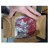 Flavehc Mini Cocotte 16 oz Mini Dutch Oven 0.5 qt. Cast Iron Garlic Roaster for Oven Garlic Confit Pot Ramekins with Lids Oven Safe Set of 2, Red