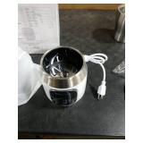 Maestri House Milk Frother, Variable Temp and Froth Thickness DualFro 600 Milk Frother Steamer, 21OZ Smart Touch Control Milk Warmer, Dishwasher Safe, Memory Function for Latte&Hot Chocolate (White)