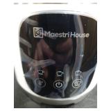 Maestri House Milk Frother, Variable Temp and Froth Thickness DualFro 600 Milk Frother Steamer, 21OZ Smart Touch Control Milk Warmer, Dishwasher Safe, Memory Function for Latte&Hot Chocolate (White)