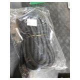 Flexi Hose Lightweight Expandable Garden Hose, 100FT -Retractable Garden Hose, Water Hose - No-Kink Flexibility, 3/4 Inch Solid Brass Fittings and Double Latex Core