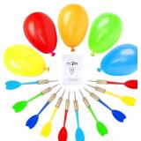 LovesTown 510PCS Dart Balloon Game Set, Carnival Games for Kids & Adults, Outdoor Party Game for Backyard, Birthdays & Family Reunions, Includes 500 Balloons & 10 Darts