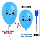 LovesTown 510PCS Dart Balloon Game Set, Carnival Games for Kids & Adults, Outdoor Party Game for Backyard, Birthdays & Family Reunions, Includes 500 Balloons & 10 Darts