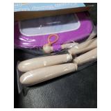 Kikidex Toddlers Toys Age 1-3, Magnetic Drawing Board, Doodle Board Pad Learning and Educational Toys for 1 2 3 Year Old Baby Kids Birthday Gift (Purple)