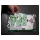 BECAN Christmas Tree Shower Curtain Grey Red Christmas Tree New Year and Merry Christmas Polyester Fabric Bathroom Shower Curtain 72X72 Inches with 12pcs Hooks