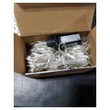 Net Mesh String Lights Waterproof, 200 Light Bubbles, 8 Lighting Modes, for Indoor Outdoor, Curtain, Christmas Tree, Bush, Party, Wedding, Fairy, Wall Decoration (9.8 ft x 6.6 ft, Blue)