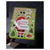 27 Sheets Christmas Sticker for Kids Make a Face Stickers Make Your Own Characters Mix and Match Stickers Santa Snowman Reindeer Christmas Crafts Activities Games Party Favors Supplies