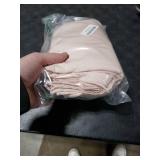 Amazon Basics Lightweight Super Soft Easy Care Wrinkle Free Microfiber 3 Piece Bed Sheet Set with 14-Inch Deep Pockets, Twin, Blush Pink, Solid, Kids, Men & Women Bedding