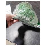 MIULEE Olive Green Linen Curtains 54 Inch Length 2 Panels for Bedroom Living Room, Soft Thick Linen Textured Natural Short Window Drapes Semi Sheer Light Filtering Back Tab Burlap Look Decor