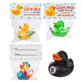 Funeta 23 Exchange-Ready Rubber Ducks and Valentine