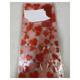 Valentine Treat Bags with Twist Ties 100pk