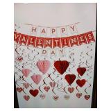 Valentine Swirl String Cutout with Garland