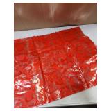 Valentines Hearts Large Plastic Gift Bags 24 x 30in with Ties 35pcs