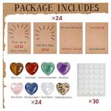 Valentines Day Gifts for Kids, 23 Pack Valentines Cards with Heart, Valentine Gift Exchange for Boys Girls Toddlers Class Classroom School Party