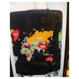 Travelkin Luggage Cover Map