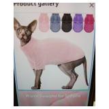 Sweater for Cats Hairless Sphynx Sweater Pink XL
