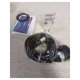 Wire Electric Light Socket Waterproof Plug Light Outdoor Plug Light E26/E27 Socket with Wire Electric Light Socket Temporary Building Lighting Waterproof Socket with Wire Electric 6017 10 ft wire - Re