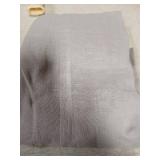 H.VERSAILTEX White Linen Curtains 96 inches Long Natural Linen Blended Semi-Sheer Curtains with Nickel Grommet for Living Room, Privacy Assured (52 by 96 Inch, Set of 2, White) - Retail: $30