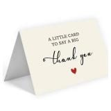 25 Pack 350GSM | Thank You Cards | Thank You Cards & Notes with Envelopes | Pefect for Baby Shower, Wedding, Teacher, Graduation, Business, Holiday, and Christmas | Teacher Appreciation Gifts - Retail