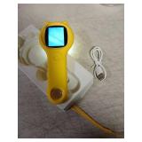 Ashfly Kids Magnifying Glass Educational Science Kit - Mini LED Pocket Microscope for Kids(5-10 Years) - Durable Design - Ideal Gift for Girls (Yellow) - Retail: $10