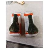 Baderke 2 Pieces Traditional Resin Matcha Whisk Reusable Matcha Stirrer Chasen Brush Tea Mixing Tool Accessoies for Green Tea Powder Preparation(Green) - Retail: $14