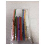 24 Pcs Video Game Party Favors Cups Video Gaming Themed Plastic Drink Pouches with Straws Clear Zipper Bags Reusable Pouches for Birthday Decor Party Favors Gift Prizes (Red/blue/green/orange) - Retai