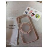 iPhone 17 Pro MagSafe Clear Case with Ring Holder - Retail: $15
