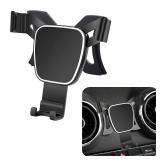 LUNQIN Car Phone Holder for 2014-2020 Audi A3 S3 RS3 Auto Accessories Navigation Bracket Interior Decoration Mobile Cell Phone Mount - Retail: $24