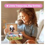 Jewelry Box for Girls by Jewelkeeper - Barn Design Musical Jewelry Box with Spinning Horse Doll - Pony Stuff for Girls, Horse Gift for Kids, Equestrian Keepsake for Ages 2 Up - Home on The Range Tune 