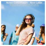 BRAMMAR Trucker Bluetooth Headset with AI Noise Cancellation Microphone, Trucker Headset with 65Hrs Talk Time & Mute Button, Multipoint Connection, Bluetooth Headsets Fit for Truck Drivers/Cell Phones