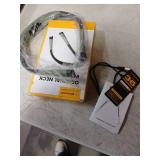 Glocusent Book Light, 3-Color & 6-Brightness Reading Light, Bendable Neck Light, 80-hr Lasting Rechargeable Book Light, Perfect Reading Lights for Books in Bed, Knitting, Repairing, Book Lovers Gifts 