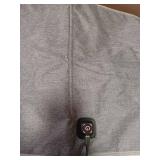 WOOLALA USB Heated Seat Cushion for Office Chair, Large Heating Area Heated Seat Cover Therapy Heating Pad for Back, Lumbar, Hip, Thigh with 3 Temperatures Levels, 17In * 35.5In - Retail: $33