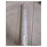 rabbitgoo Window Privacy Film Frosted Glass Film, Decorative Cling UV Sun Blocking Decals, Frosting Window Clings for Home Bathroom Door Coverings, 17.5 x 157.5 inches - Retail: $18