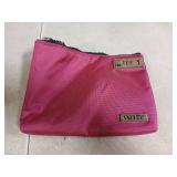 Vaultz Locking Accessories Pouch, 7x10 Inches, Berry (VZ03989) - Retail: $26