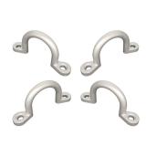 Zhiqinge Replace Trailer Tie Loop 2" I.D. Aluminum Bolt-On Lashing Rope Tie Down Ring Horse (4 Pack) - Retail: $22