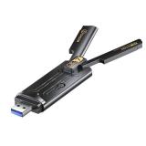 Biaze WiFi 7 Wireless Network Card, Plug and Play Without Removing Host, USB 3.0, Total Speed 6500Mbps, Tri-Band Wireless, Driver Included, Windows 10/11 Compatible. - Retail: $36