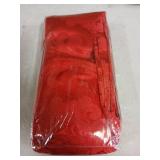 Romanstile Christmas Jacquard Rectangle Tablecloth with Red Flower - Waterproof Damask Vintage Floral Table Cloth, Xmas Decorative Table Cover for Dinner/Parties/Holiday - 60 x 84 Inch - Retail: $16