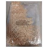 Walrus Clear Vinyl Tablecloth Protector Waterproof/Oil-Proof Plastic Square Transparent Sheet Table Cover (54X84 Inch) - Retail: $17