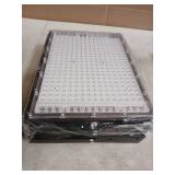 Waygor 300W LED Black Lights for Glow Party, Black Light Flood Light IP65 Waterproof 395nm UV Blacklight Floodlight Purple Black Light Spotlight Fluorescent UV Light Lamp for Halloween Decor (4 Pack) 