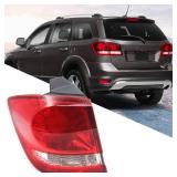 VLINCAR for 2011-2018 Dodge Journey Tail Lights Assembly Led Rear Light Taillight Lens Brake Lamp with Bulb Left Driver Side LH 68078465AD CH2804105Â­ - Retail: $59