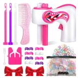 Zhehao Electric Hair Braider Machine Automatic Braiding Tools Portable Hair Twister Machine Device for Women DIY Styling Salon Toy Kit, Batteries Not Included - Retail: $27