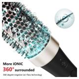 Ionic Thermal Brush Curling Iron Brush 1.5 Inch Heat Round Hair Curling Brush with Ceramic Tourmaline Hair Styler Dual Voltage Hot Brushes for Volume Hair Curler - Retail: $30